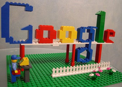 Google aus Lego